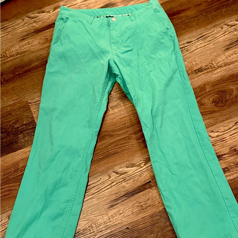 Bonobos Teal Chino Pants